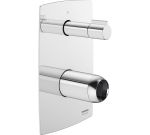 Kit Placa empotrada de Geberit.  2 vías Cromado GE-Box.